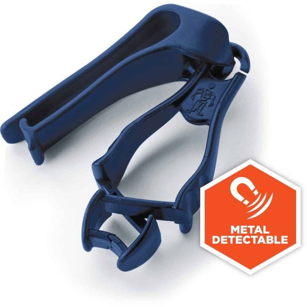 Glove Clip Metal Detectable, 5-5/64 x 4In