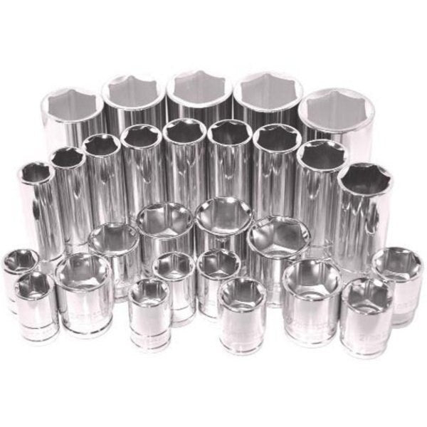 1/2 in Drive, 23mm 6 pt Metric Socket, 6 Points