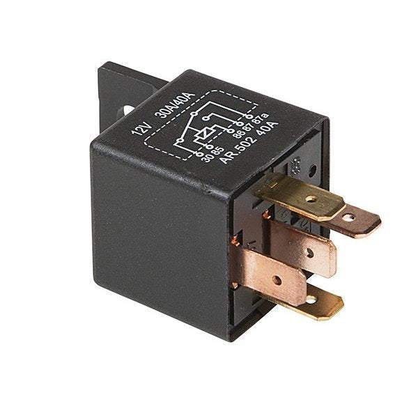 Relay, 5 Pin, 40/30A, 12V
