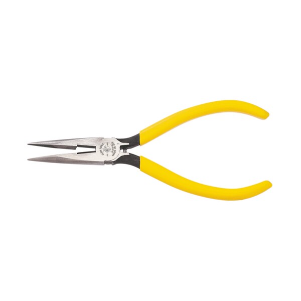 6 5/8 in D203 Needle Nose Plier, Side Cutter Plastic Dipped Handle