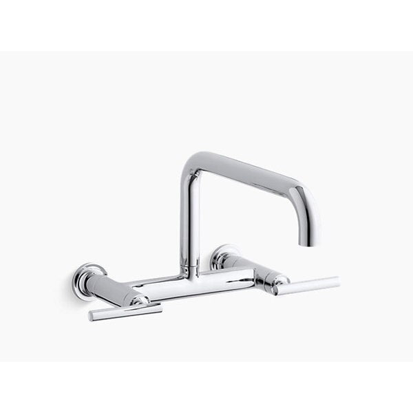 Purist Wall-Mount Bridge Faucet