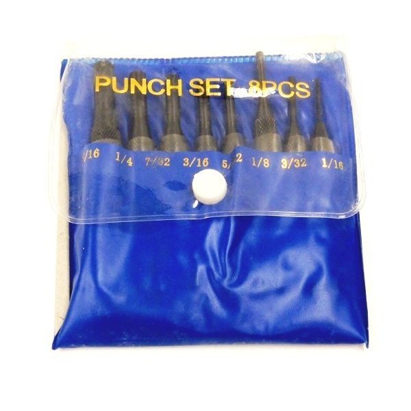 8 Piece Drive Pin Punch Set