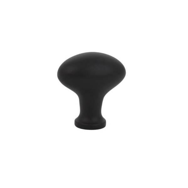 Flat Black Knobs 86015US19