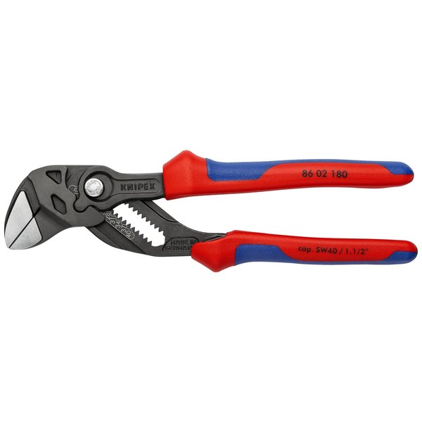 Pliers Wrenches, Tongue/Groove, 180 mm L