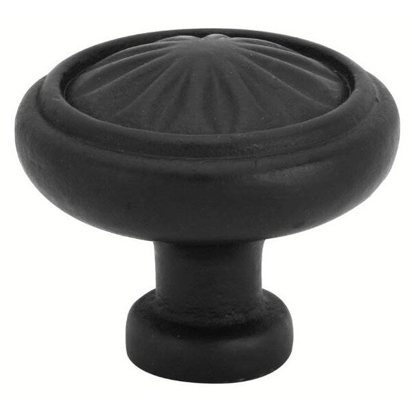 Flat Black Knobs 86091FB