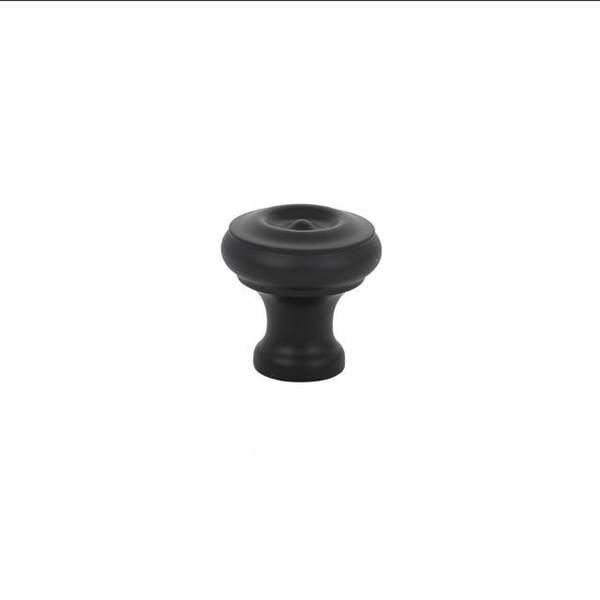 Flat Black Knobs 86114US19