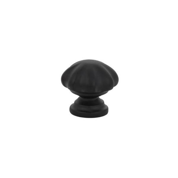 Flat Black Knobs 86121US19