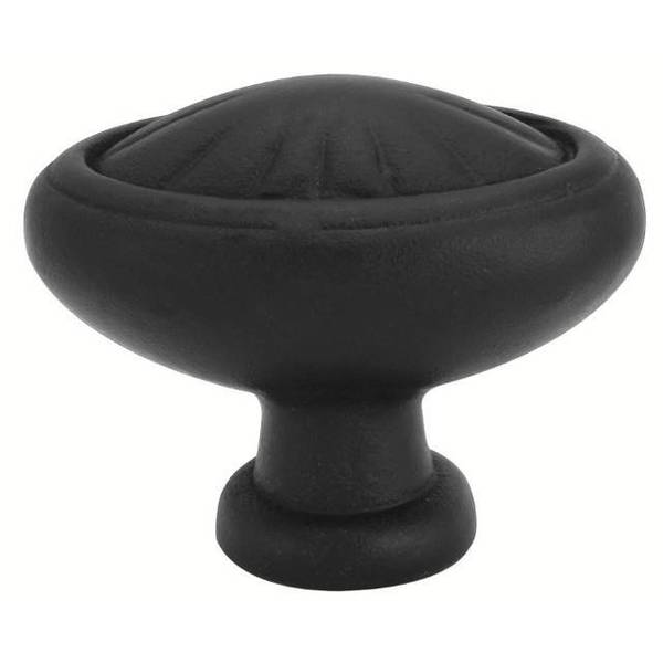 Flat Black Knobs 86143FB