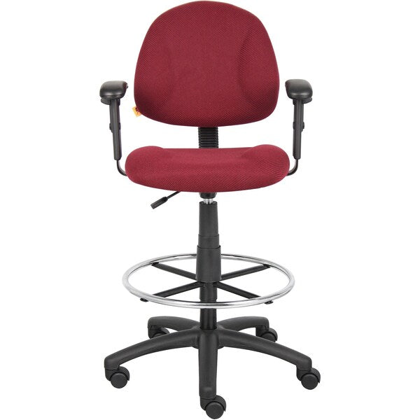 Drafting Stool (B315-By) W/Footring And Adjustable Arms