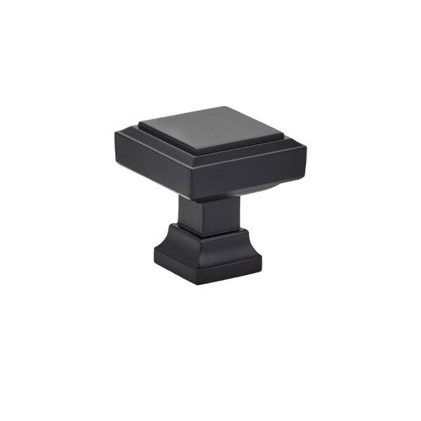 Flat Black Knobs 86295US19