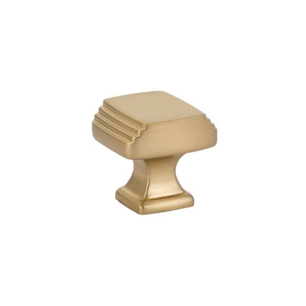 Satin Brass Knob 86421US4