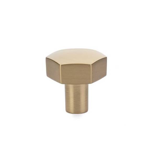 Satin Brass Knob 86457US4