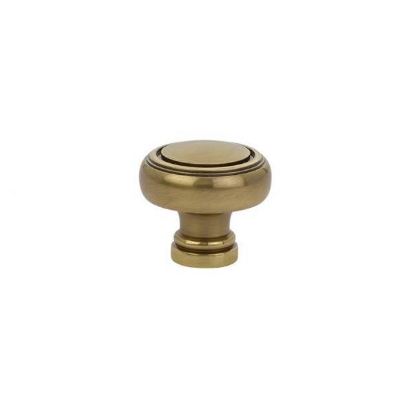 French Antique Brass Knob 86610US7