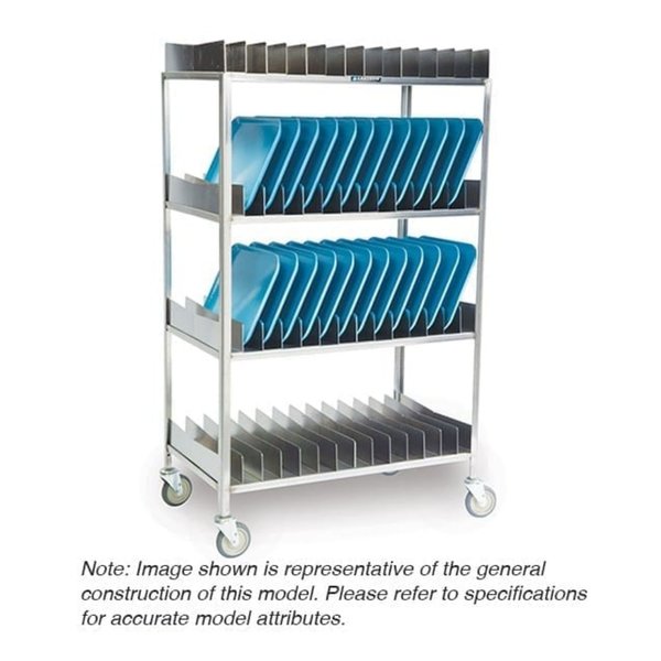 Stainless Steel Tray Drying Rack - Holds (80) Trays
