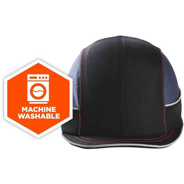 Bump Cap, Micro Brim, Black