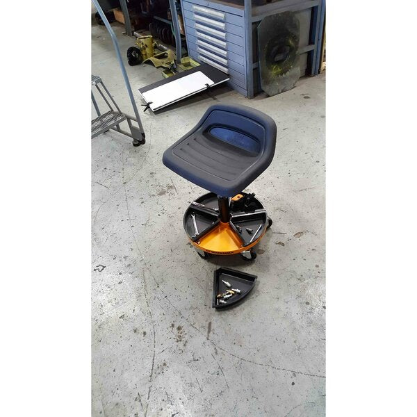 Adjustable Height Swivel Mechanics Seat 18