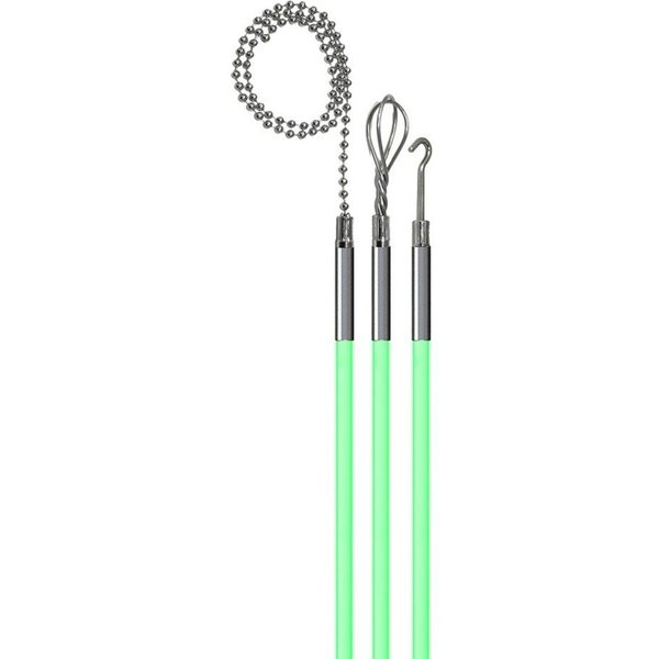 Glow Rod Kit, Fiberglass, 15 ft. L