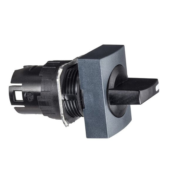 Black rectangular selector switch head 0