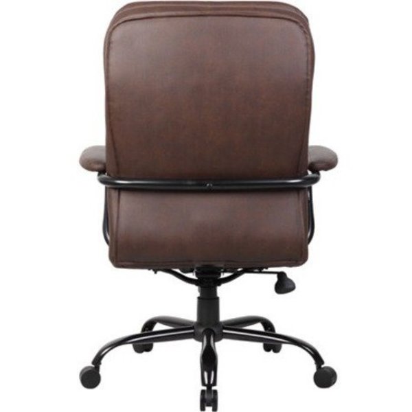 Bomber BrownHeavy Duty Double Plush Chair, 31