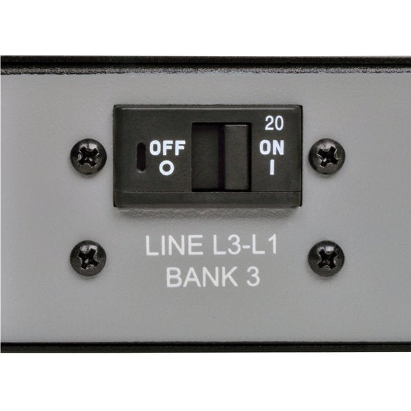 PDU, 3-Ph, Monitored, 10kW 3, 42 C13, 6C19, 0U