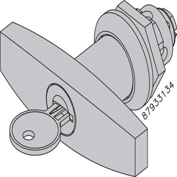 Locking T Handle, Steel