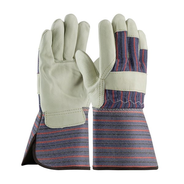 Top Grain Cowhide Leather Palm, PK12, Glove Size: S