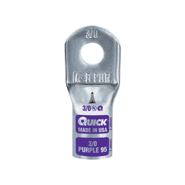 Sight Hole Lug, 4/0, 3/8