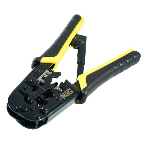 7 1/2 in Crimper and Connector Kit Ethernet, RJ45