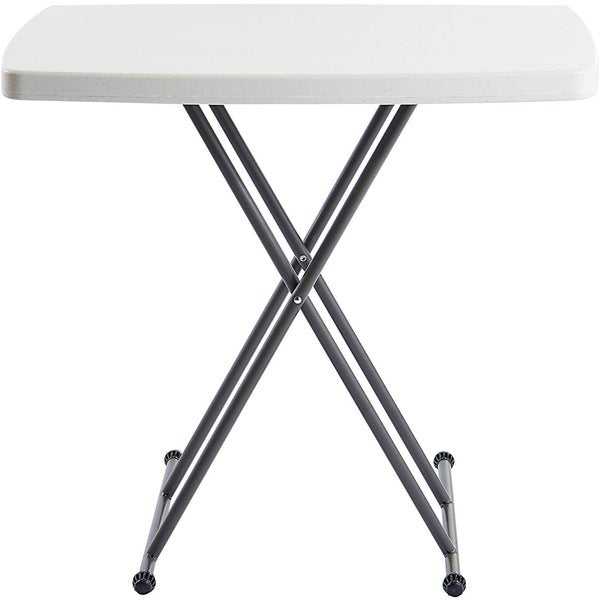 Rectangle IndestrucTableÃÂ® Classic Folding Table, Platinum Granite - 30