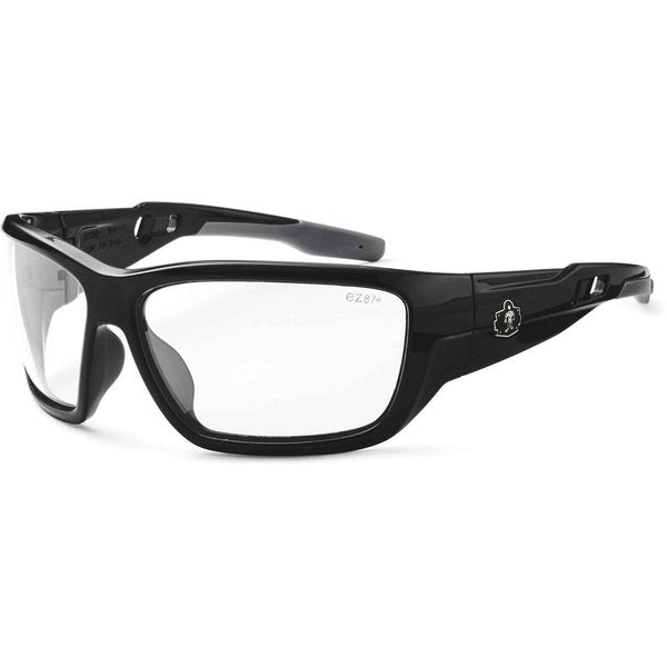 Safety Glasses, Traditional Clear Polycarbonate Lens, Anti-Fog, Scratch-Resistant