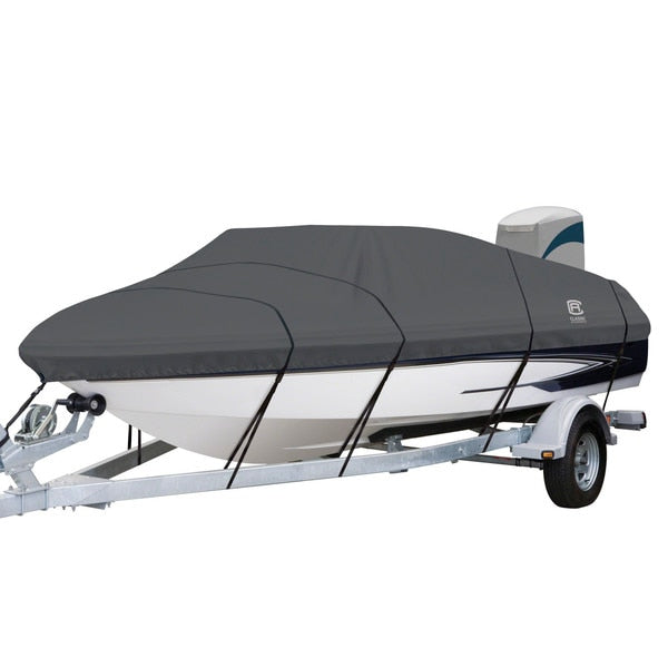 Boat Cover, Model D, Charcoal StormPro