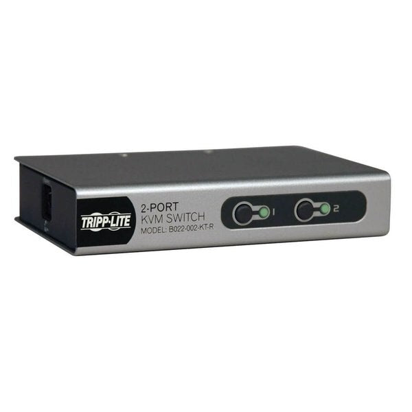 KVM, 2-Port, Desktop, PS2, 1U