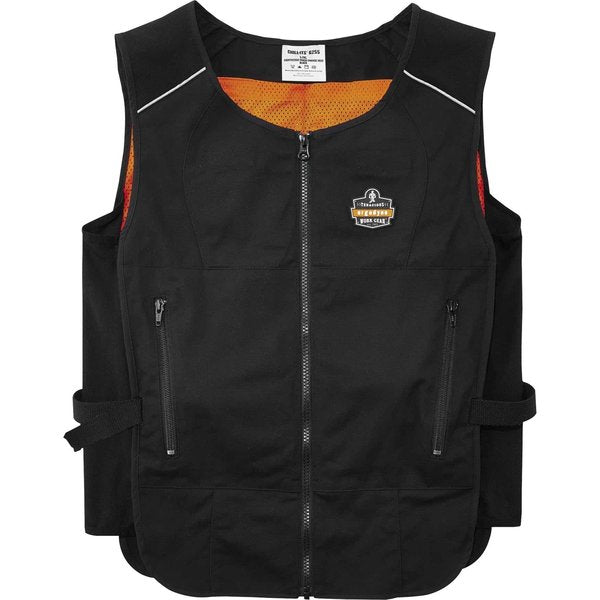 Cooling Vest, Cold Pack Inserts, Zipper