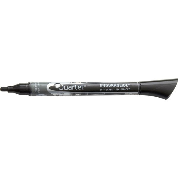 Dry Erase Marker, Fine Tip, Black, PK12 Low Odor