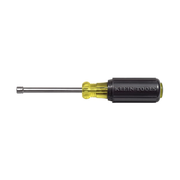 4mm Nut Driver, 3-Inch Hollow Shaft, Cushion Grip