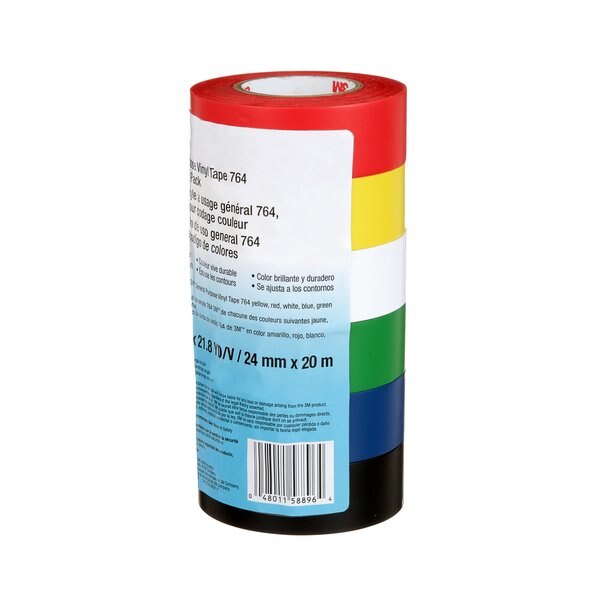 GenerlPurposeVnylTp764ColorCodn, PK6