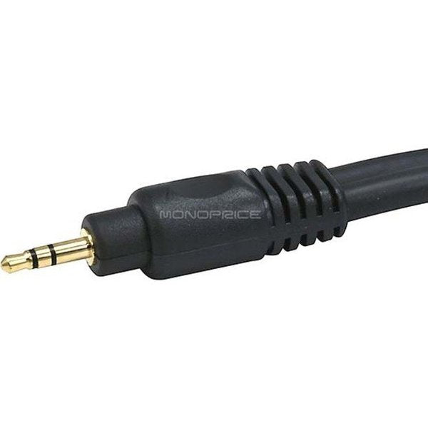 A/V Cable, 3.5mm(M)/2 RCA(M), 25ft