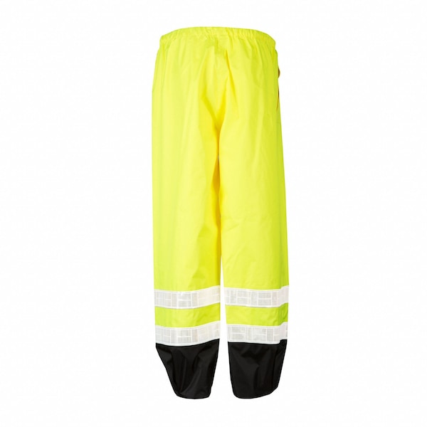 2-Piece Rainsuit with Hood, Jacket/Pant, Storm Stopper Pro, Class 3, Hi-Vis Lime, Size 2XL/3XL
