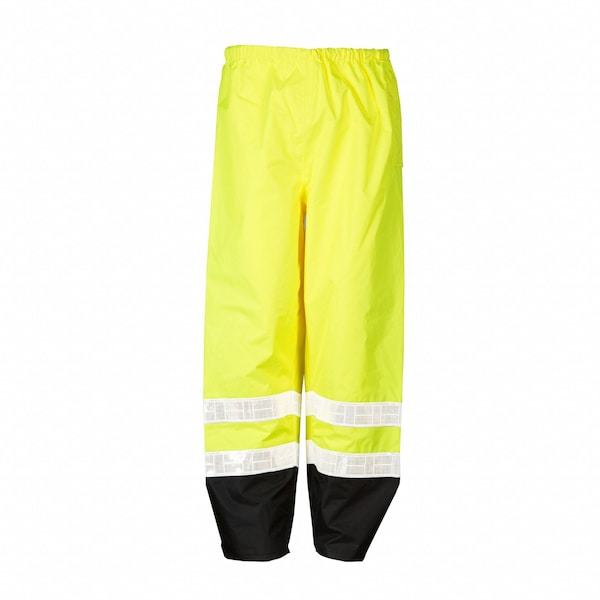 2-Piece Rainsuit with Hood, Jacket/Pant, Storm Stopper Pro, Class 3, Hi-Vis Lime, Size 2XL/3XL