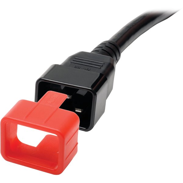 PDU Accessory, Plug-lock, C19, Red, 100pc