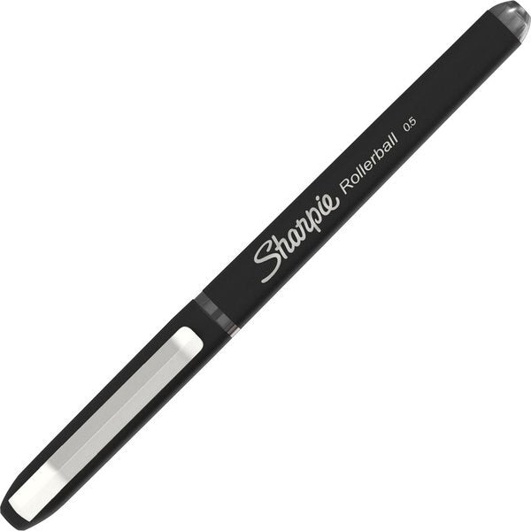 Rollerball Pen, Arrow Point, Black, PK12