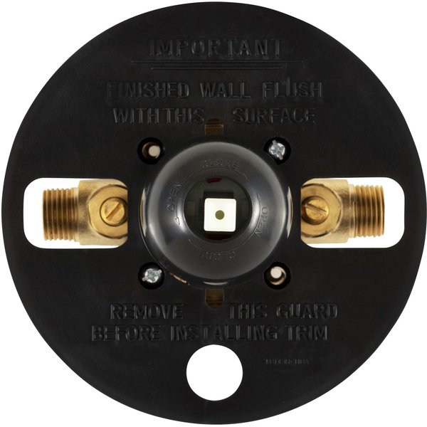 Trutemp Pressure Balance Valve W/Oil-Rubbed Bronze Trim Kit, Mounting Type: Wall