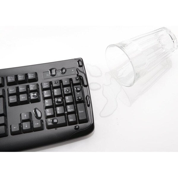 Keyboard/Mouse Set, Blk, Wireless, USB
