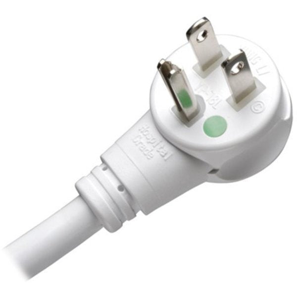 Surge Protector Strip, 6 Outlet, White