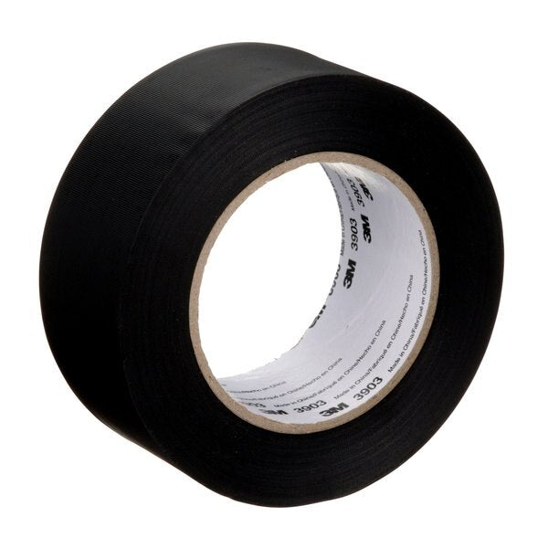 Duct Tape, 2 x 50 yd, 6.5 mil, Black, Vinyl