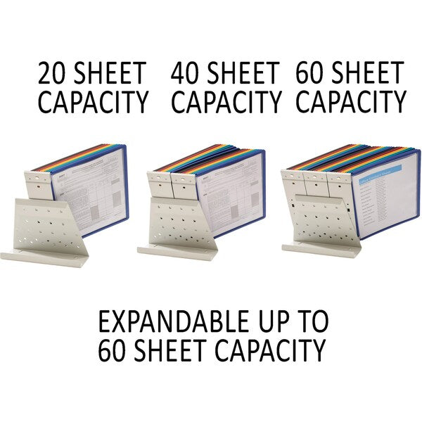 Desk Ref Sys, 10 Panels, Expndbl 60 Views