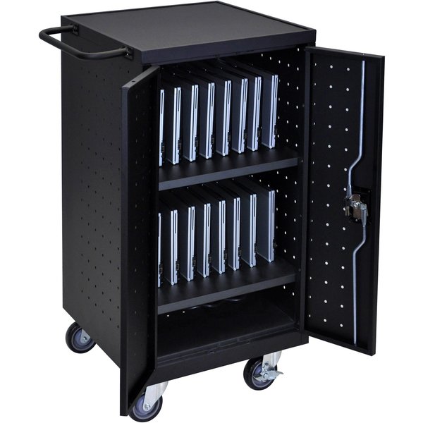 Charging Cart, Steel, Cap. 18, 25