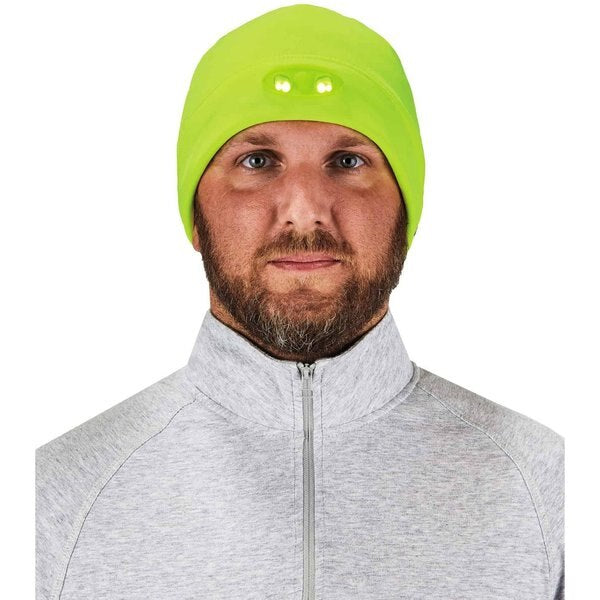 Beanie Cap, Over The Head, Universal, Lime