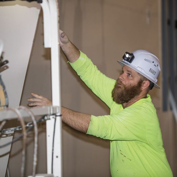 Hard Hat, Vented, Full Brim Style, White