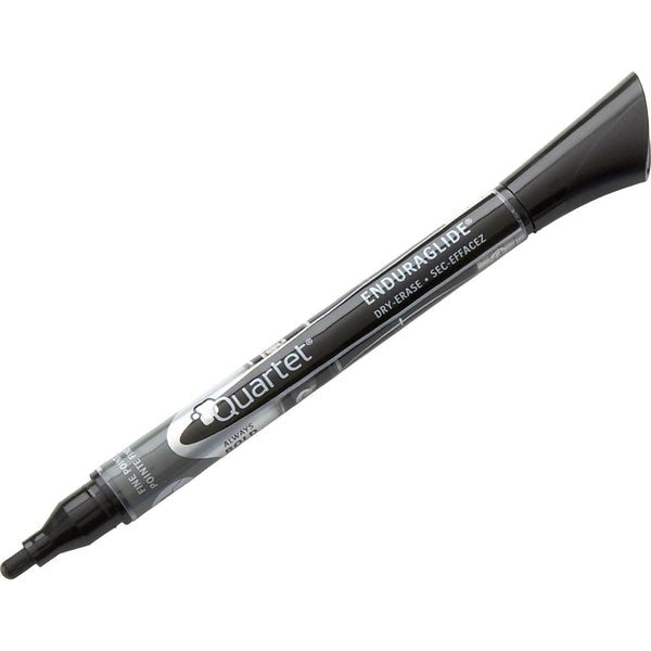 Dry Erase Marker, Fine Tip, Black, PK12 Low Odor